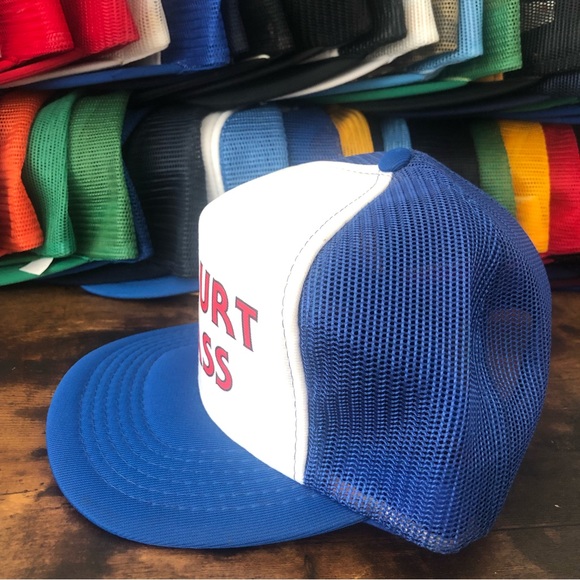 Vintage 80s Streetwear Hulbert Glass Trucker Hat - Picture 4 of 8